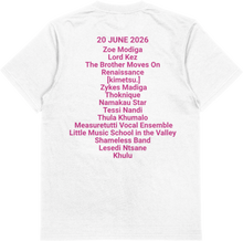 Load image into Gallery viewer, FDLM 2026 Lineup T-shirt
