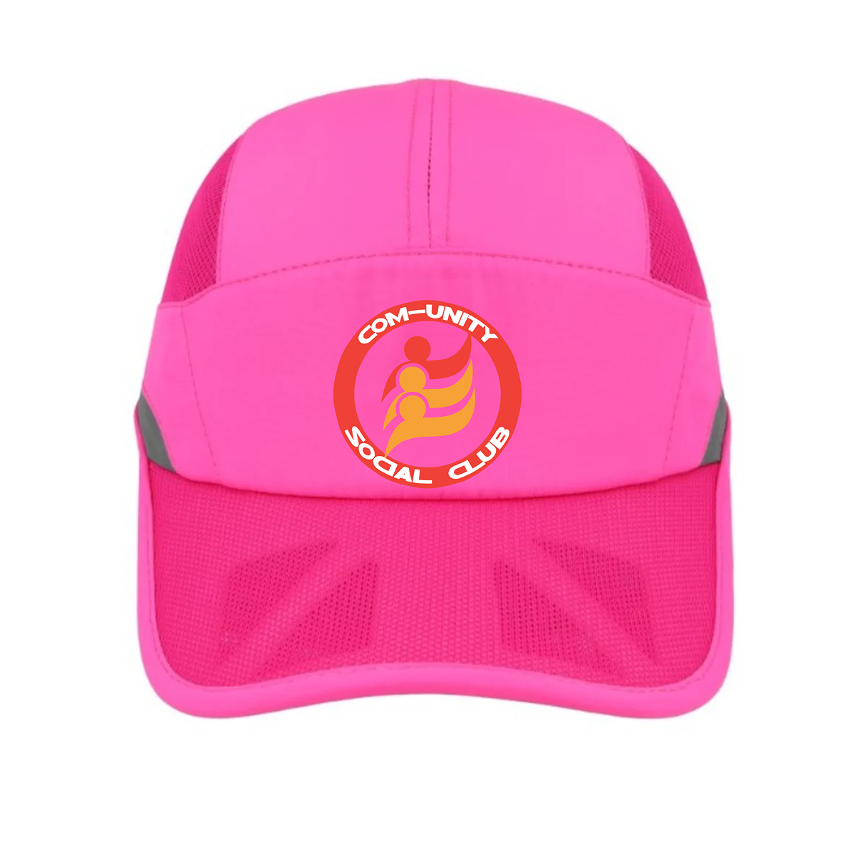 Com-Unity Social 'Run For Fun' Cap (Pink)