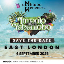 Laden Sie das Bild in den Galerie-Viewer, UWFM &#39;Impolo Yabahlobo&#39; 2025 t-shirt
